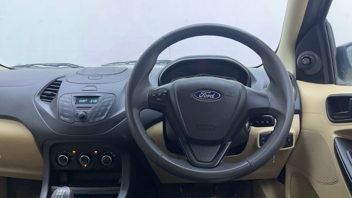 Used 2018 Ford Figo Aspire Trend 1.2 Ti-VCT Petrol Manual interior STEERING VIEW