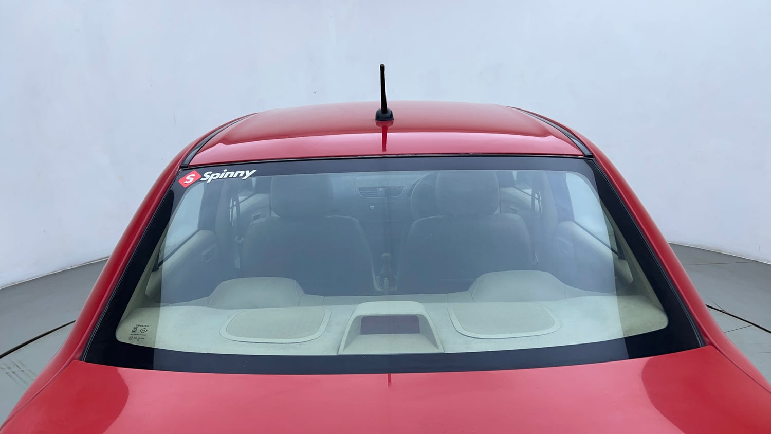 Used 2014 Maruti Suzuki Swift Dzire LXI Petrol Manual exterior BACK WINDSHIELD VIEW