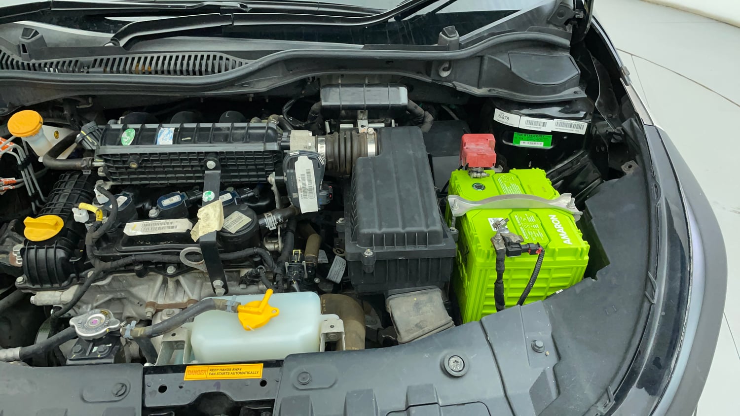 Used 2024 Tata Altroz XZ Plus (S) Dark Edition Petrol Manual engine ENGINE LEFT SIDE VIEW
