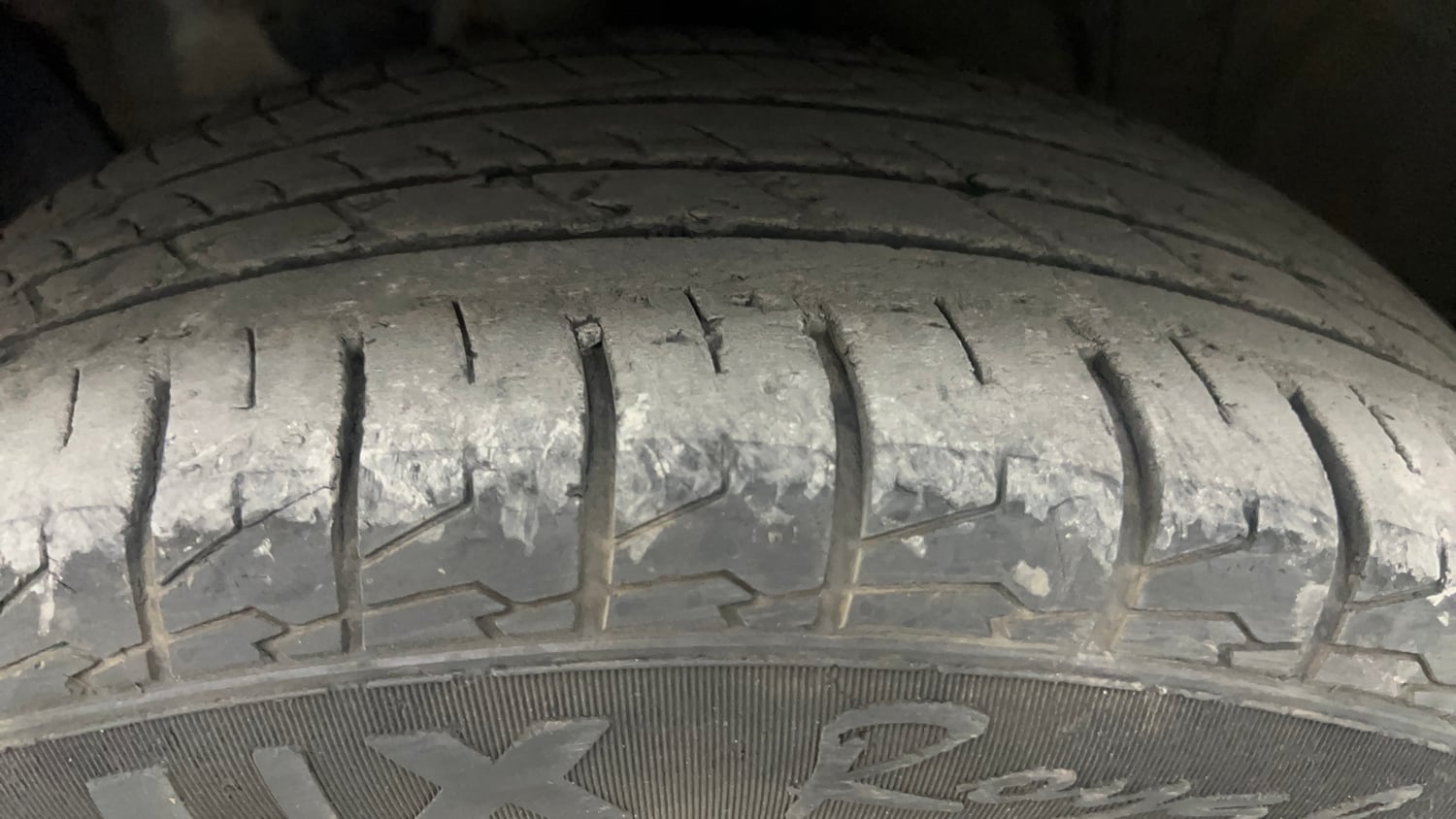 Used 2022 Hyundai Creta SX 1.5 Petrol Petrol Manual tyres LEFT FRONT TYRE TREAD VIEW