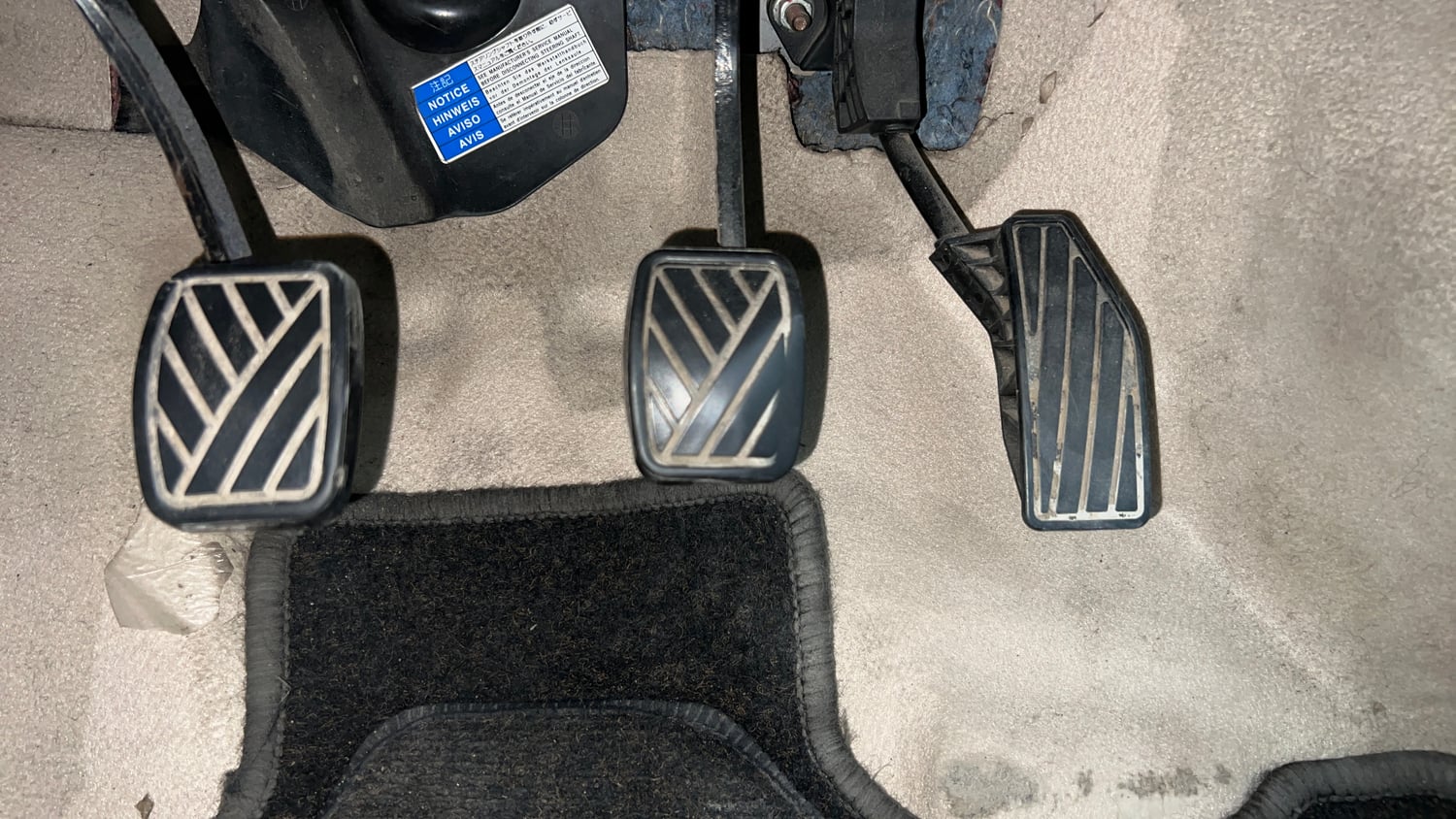 Used 2017 Maruti Suzuki Dzire ZXi Petrol Manual interior PEDALS VIEW