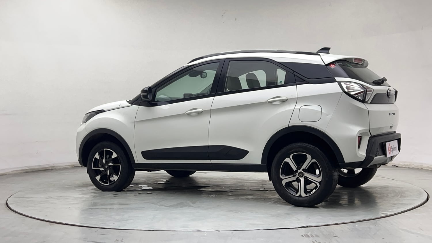 Used 2023 Tata Nexon XZA Plus (L) Petrol Automatic exterior LEFT REAR CORNER VIEW