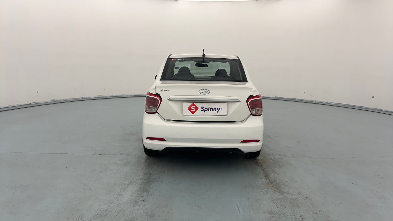 Used 2014 Hyundai Xcent S 1.2 Petrol Manual exterior BACK VIEW