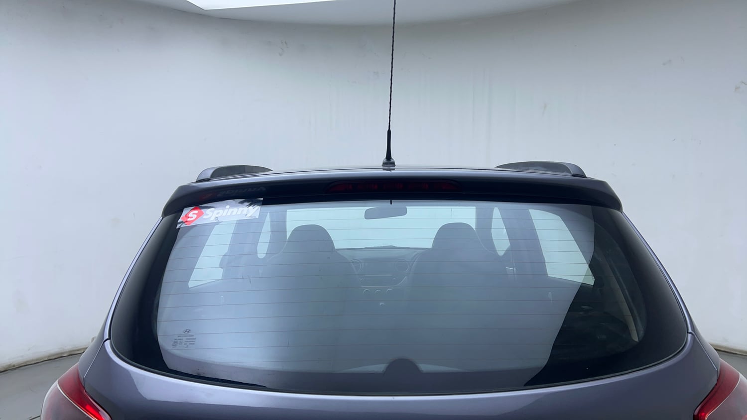 Used 2017 Hyundai Grand i10 Sportz (O) AT 1.2 Kappa VTVT Petrol Automatic exterior BACK WINDSHIELD VIEW
