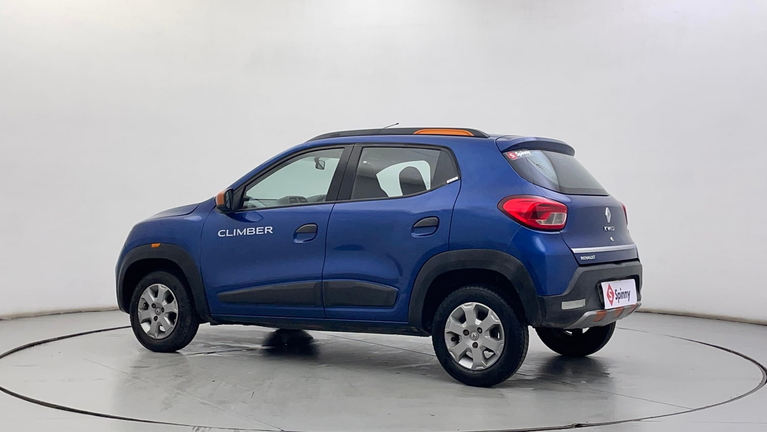 Used 2017 Renault Kwid CLIMBER 1.0 Petrol Manual exterior LEFT REAR CORNER VIEW