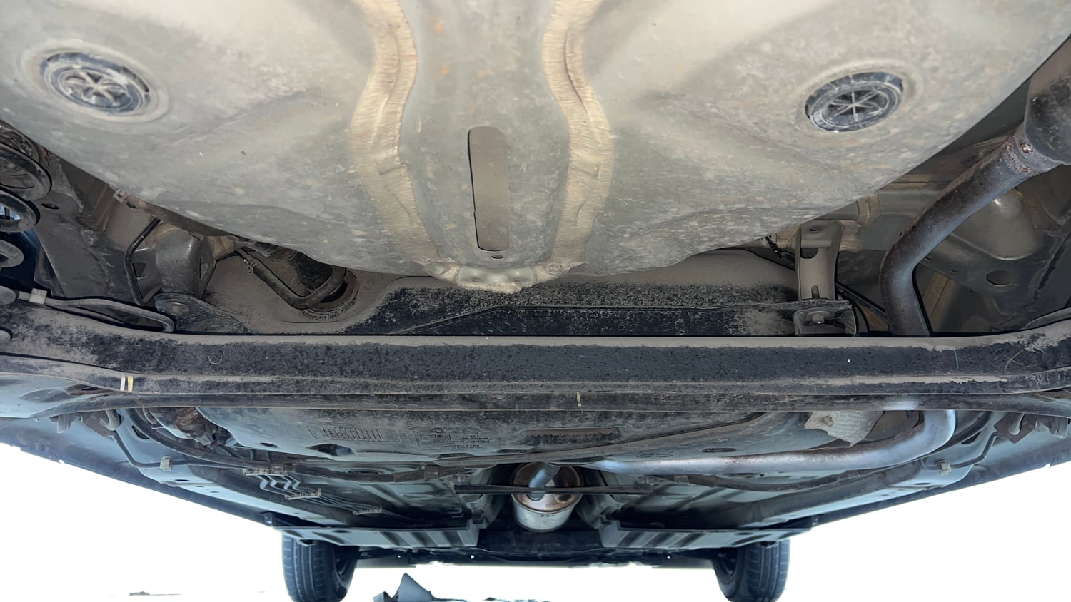 Used 2021 Maruti Suzuki Swift VXi Petrol Manual extra REAR UNDERBODY VIEW (TAKEN FROM REAR)