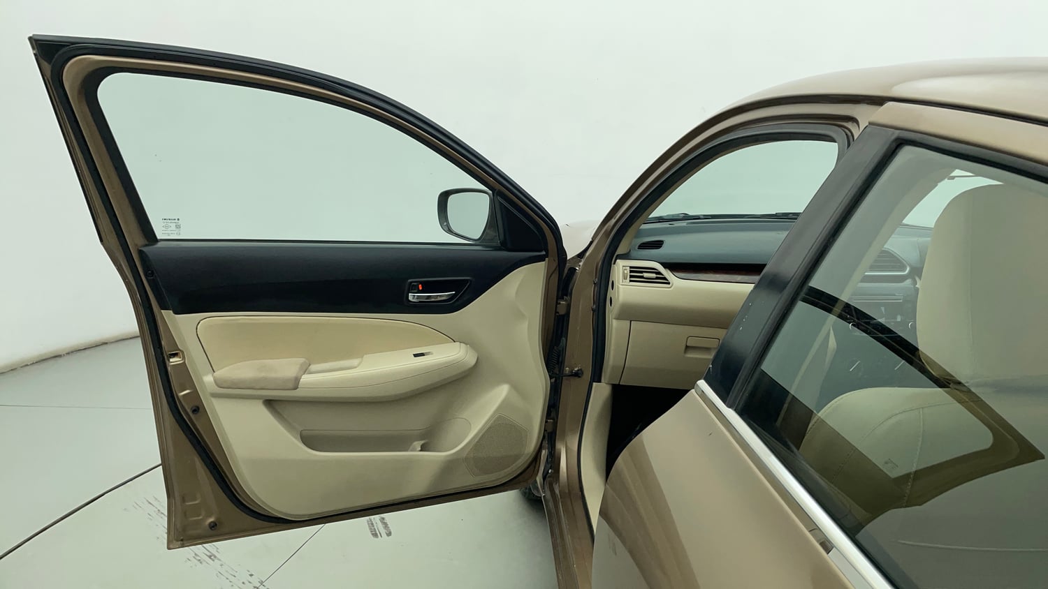 Used 2017 Maruti Suzuki Dzire VXi Petrol Manual interior LEFT FRONT DOOR OPEN VIEW