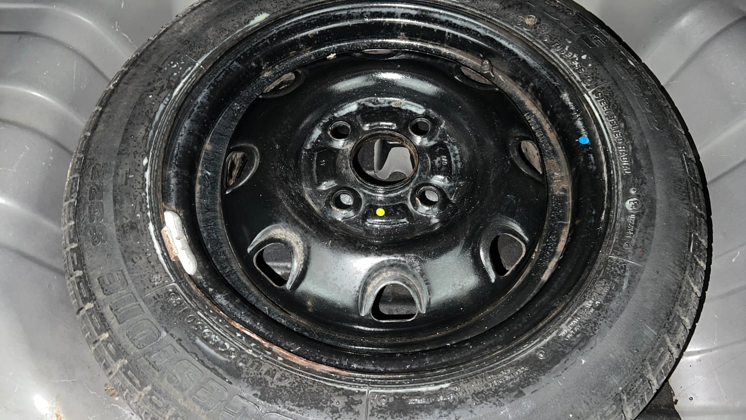 Used 2020 Tata Tiago XT Petrol Manual tyres SPARE TYRE VIEW