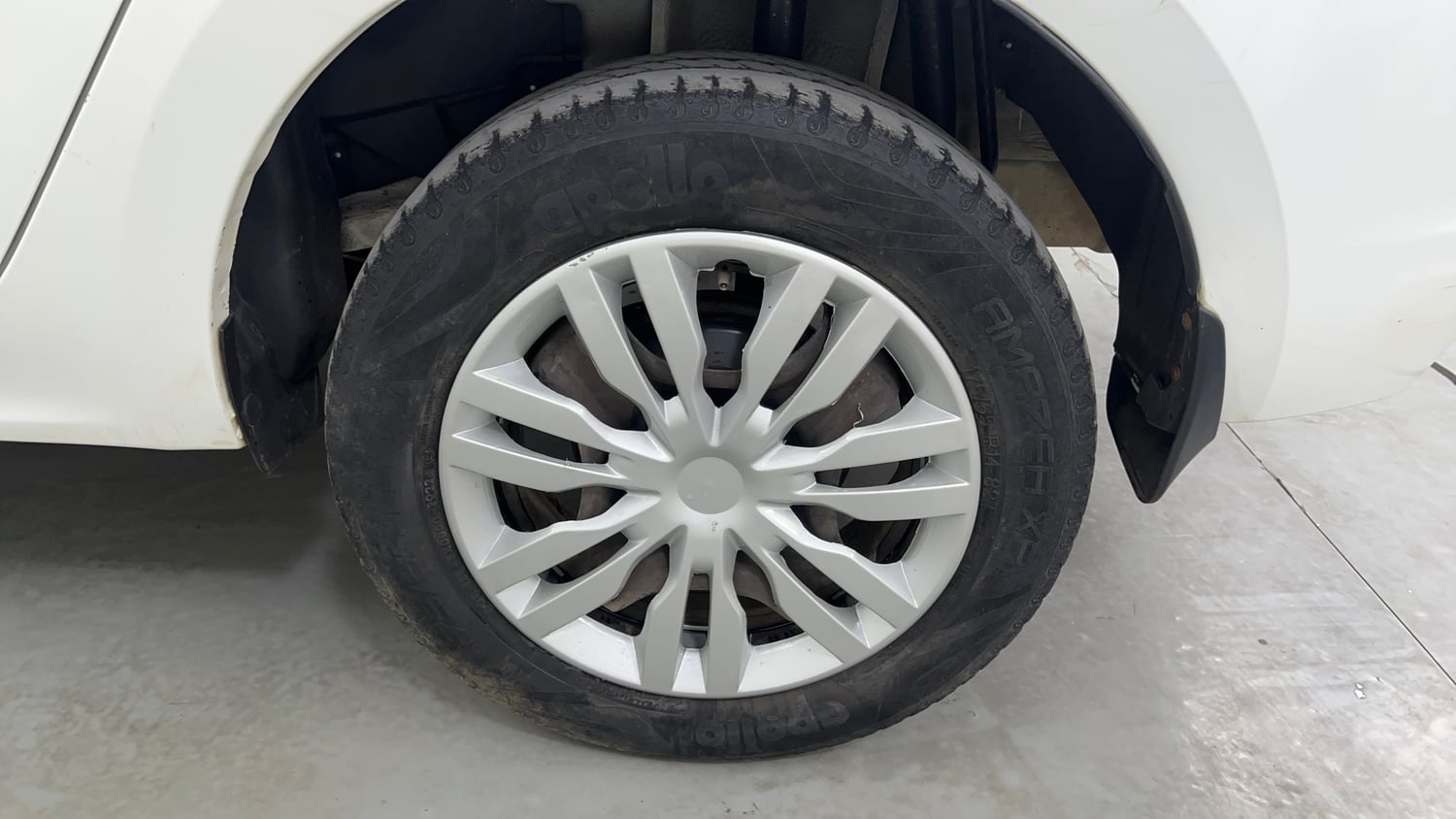 Used 2022 Tata Tigor XZ Plus CNG Cng Manual tyres LEFT REAR TYRE RIM VIEW