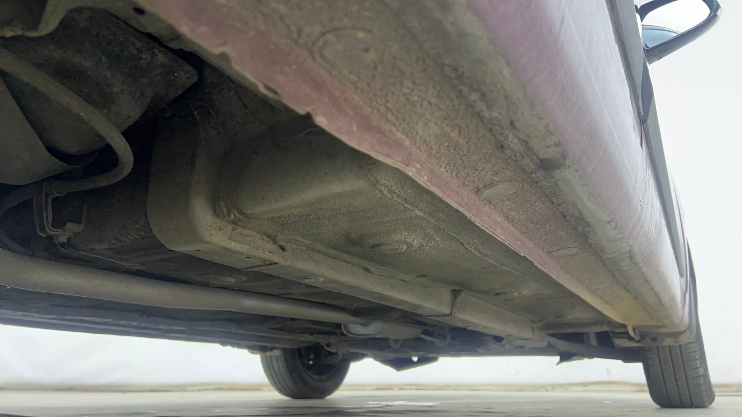 Used 2014 Hyundai Grand i10 Sportz 1.2 Kappa VTVT Petrol Manual extra REAR RIGHT UNDERBODY VIEW