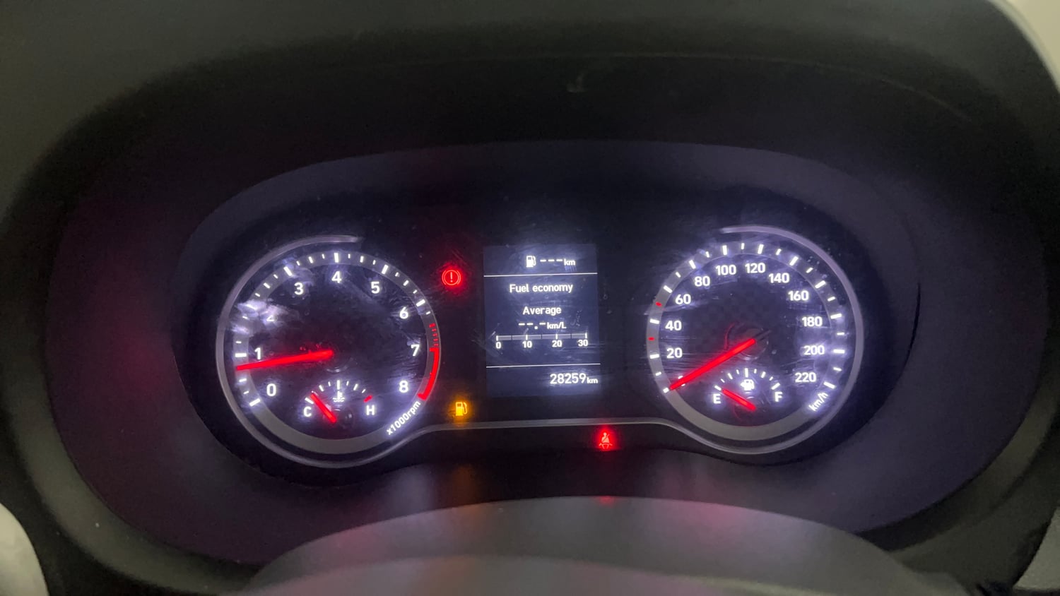 Used 2023 Hyundai Grand i10 Nios Magna 1.2 Kappa VTVT Petrol Manual interior CLUSTERMETER VIEW