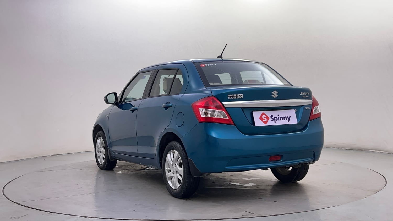 Used 2012 Maruti Suzuki Swift Dzire ZXI Petrol Manual exterior LEFT REAR CORNER VIEW