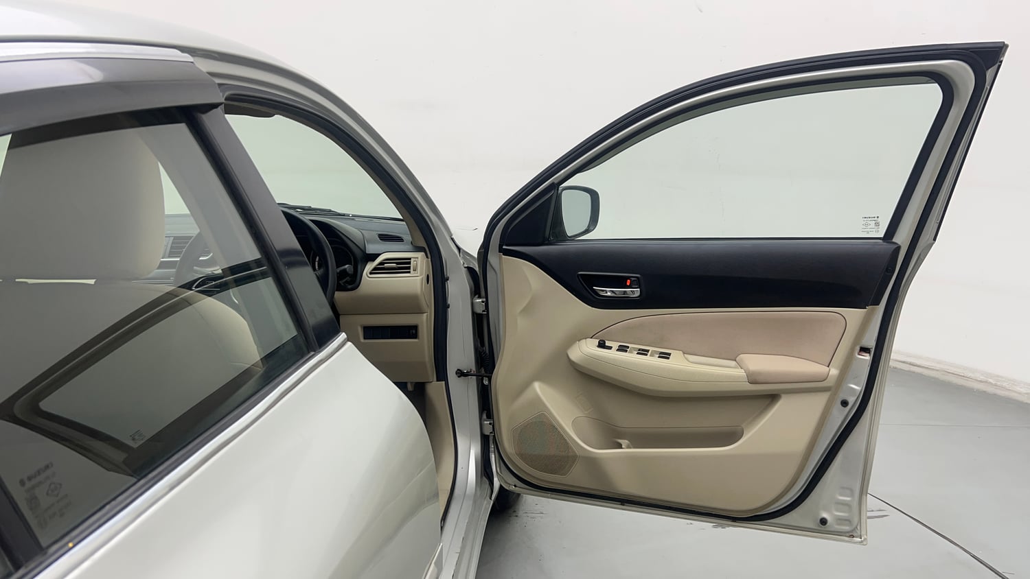 Used 2017 Maruti Suzuki Dzire VXi Petrol Manual interior RIGHT FRONT DOOR OPEN VIEW