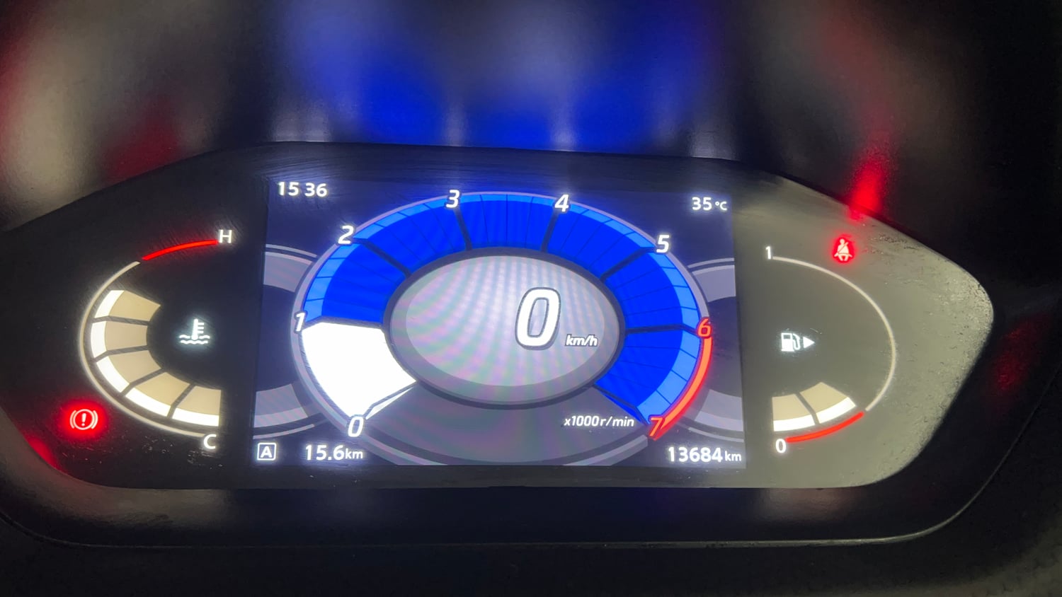Used 2023 Nissan Magnite XV Premium Petrol Manual interior CLUSTERMETER VIEW