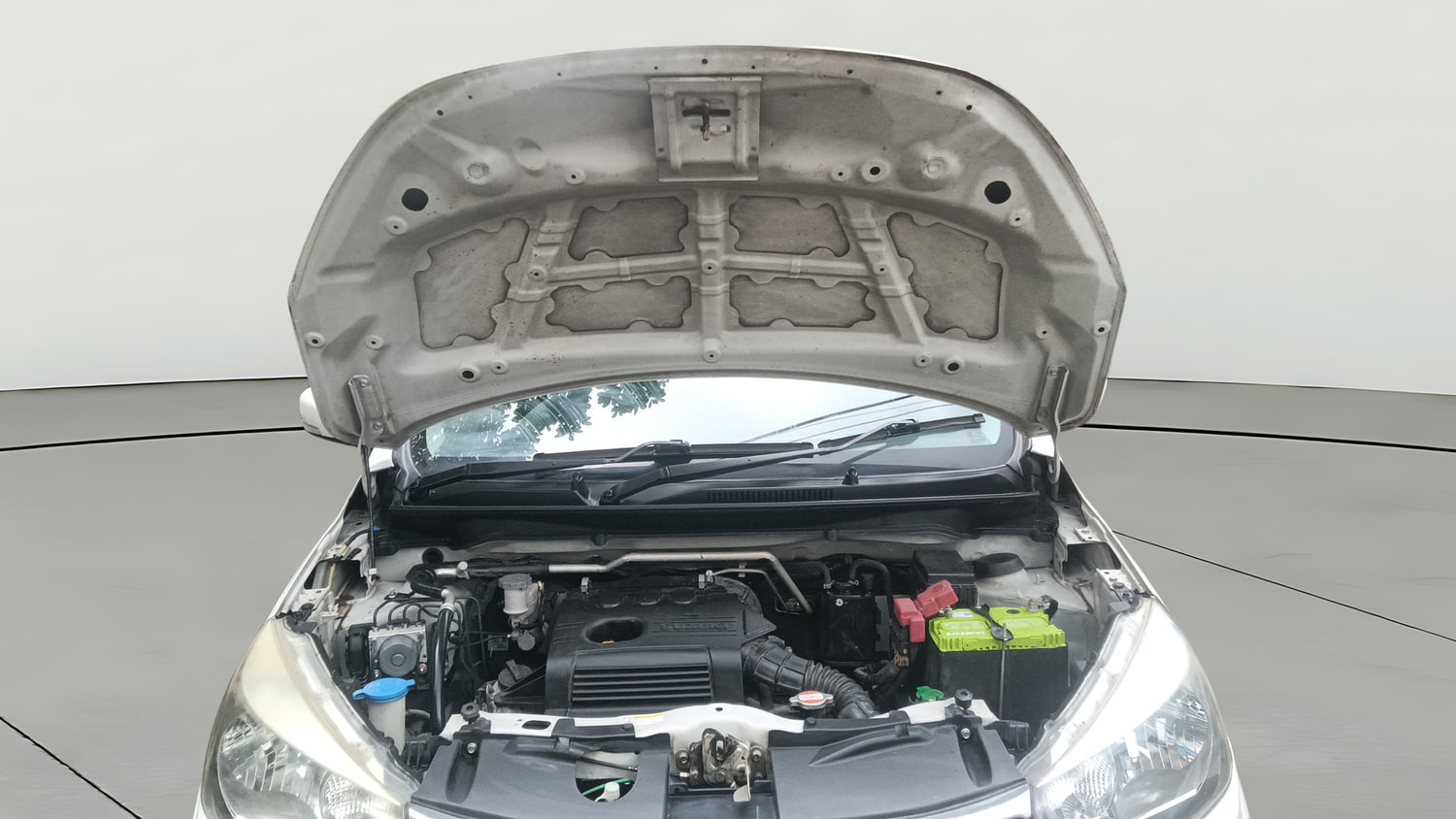 Used 2021 Maruti Suzuki Celerio ZXi AMT Petrol Automatic engine ENGINE & BONNET OPEN FRONT VIEW
