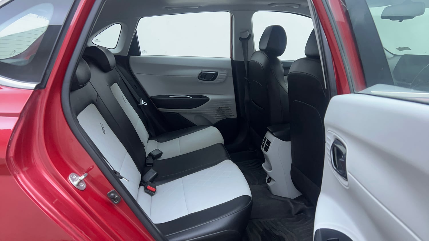 Used 2023 Hyundai New i20 Asta (O) 1.2 IVT Petrol Automatic interior RIGHT SIDE REAR DOOR CABIN VIEW