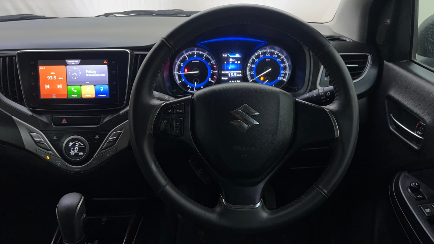 Used 2021 Maruti Suzuki Baleno Alpha Automatic Petrol Automatic interior STEERING VIEW