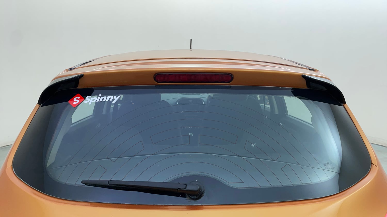 Used 2016 Tata Tiago Revotron XZ Petrol Manual exterior BACK WINDSHIELD VIEW