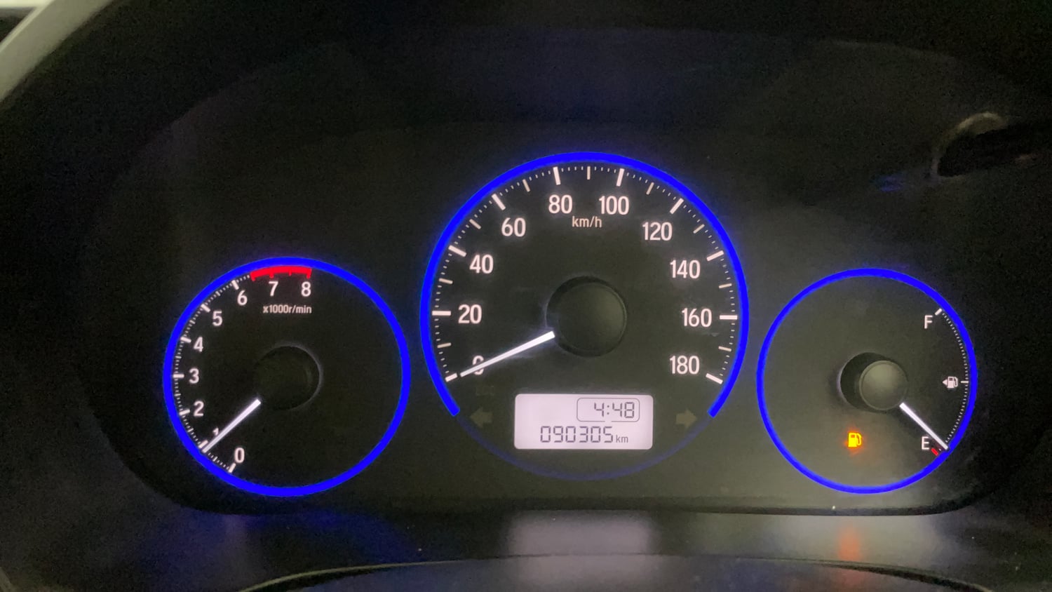 Used 2017 Honda Amaze 1.2 S i-VTEC Petrol Manual interior CLUSTERMETER VIEW