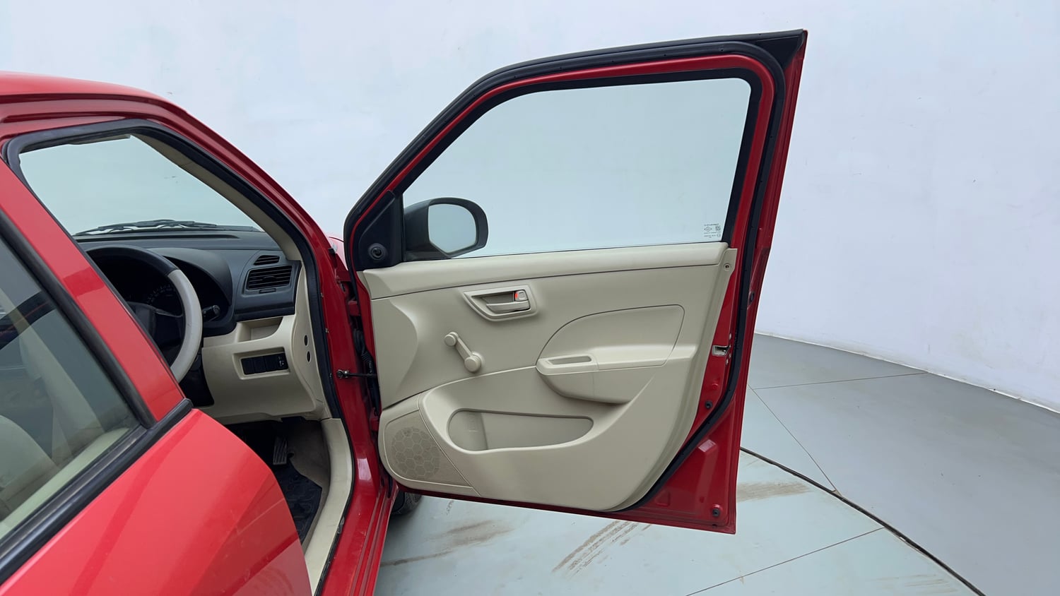 Used 2014 Maruti Suzuki Swift Dzire LXI Petrol Manual interior RIGHT FRONT DOOR OPEN VIEW