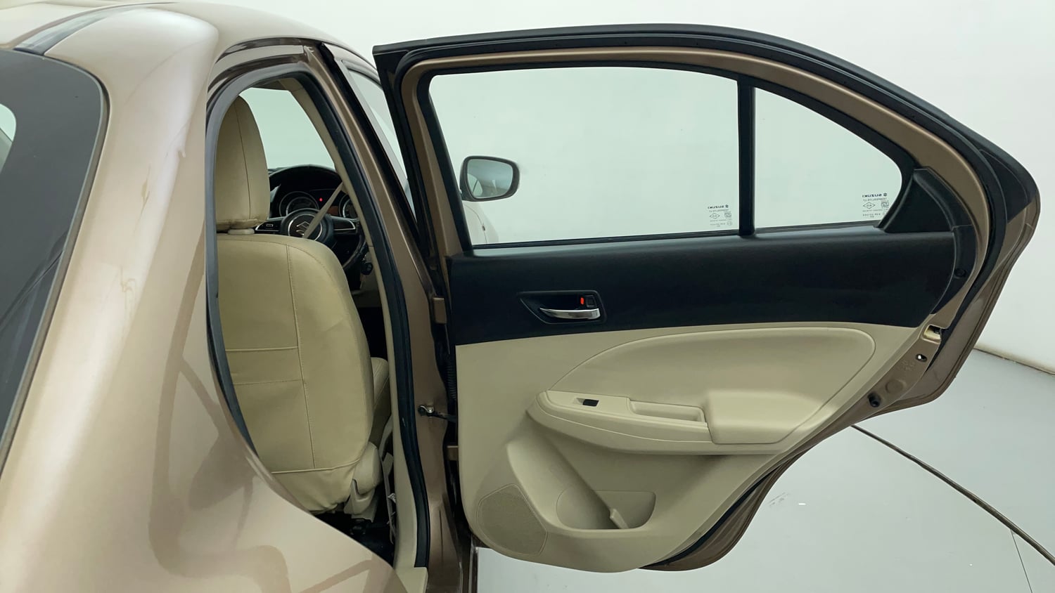 Used 2017 Maruti Suzuki Dzire VXi Petrol Manual interior RIGHT REAR DOOR OPEN VIEW