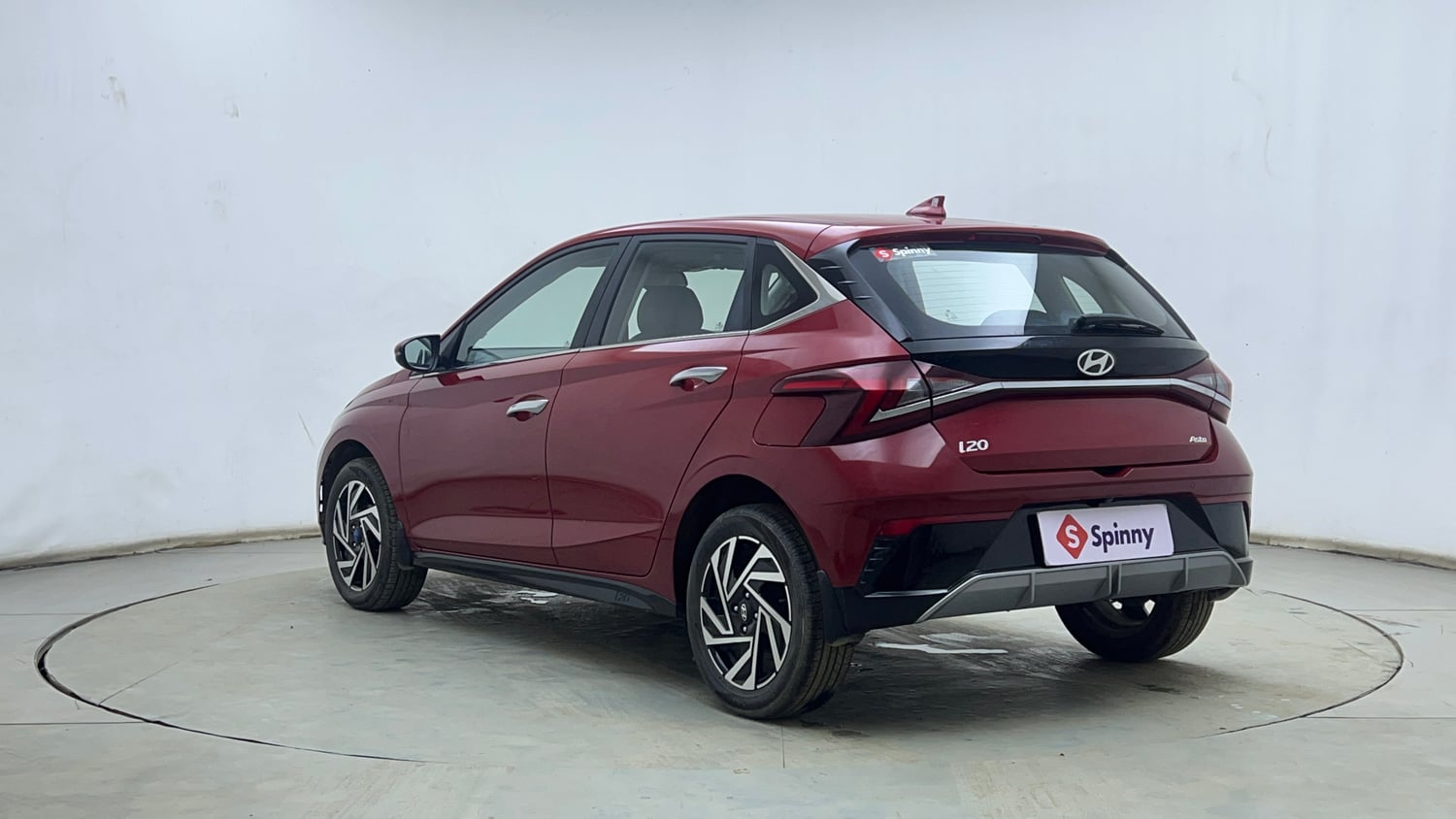 Used 2023 Hyundai New i20 Asta (O) 1.2 IVT Petrol Automatic exterior LEFT REAR CORNER VIEW