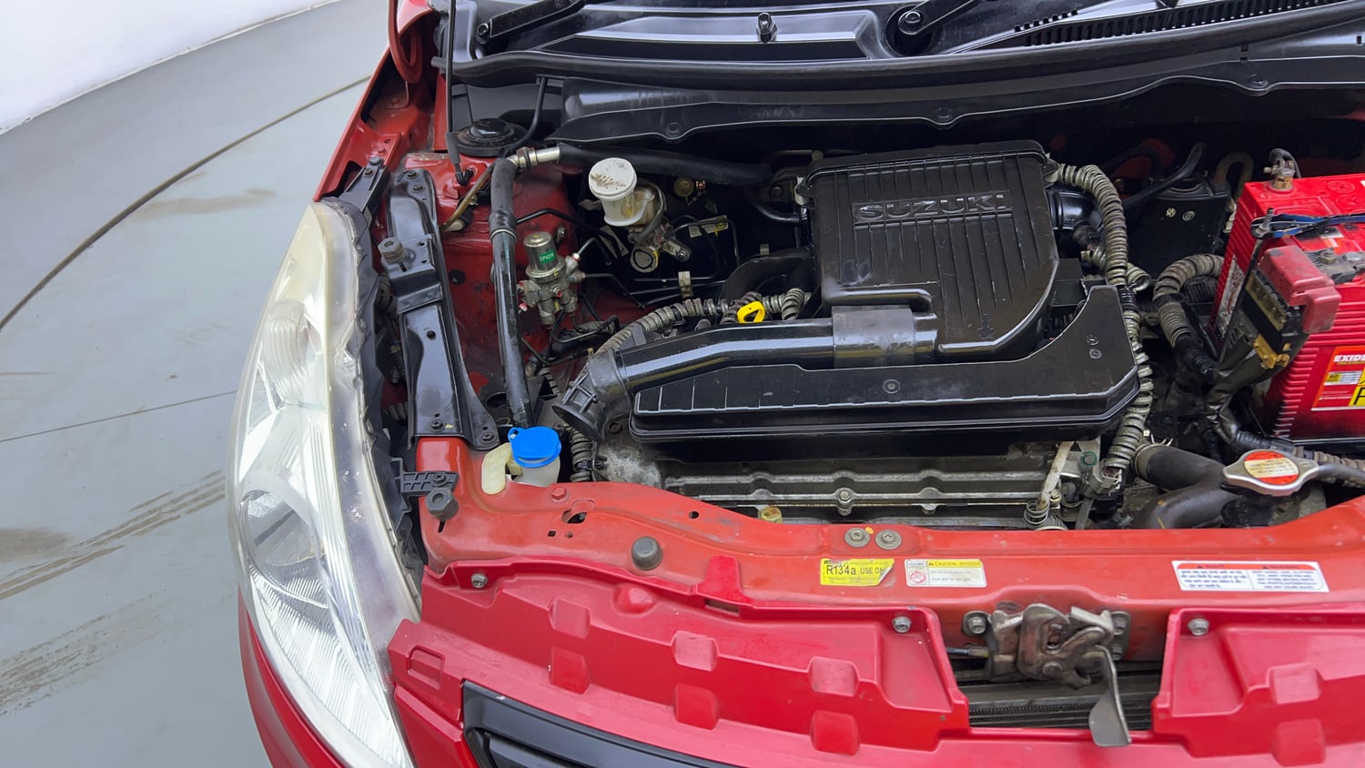 Used 2014 Maruti Suzuki Swift Dzire LXI Petrol Manual engine ENGINE RIGHT SIDE VIEW