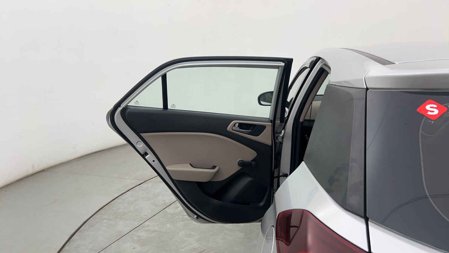 Used 2018 Hyundai Elite i20 Era 1.4 CRDi Diesel Manual interior LEFT REAR DOOR OPEN VIEW