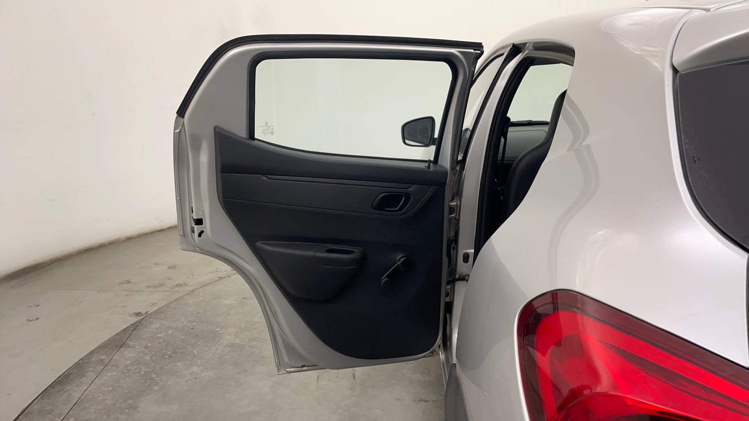 Used 2016 Renault Kwid RXT Petrol Manual interior LEFT REAR DOOR OPEN VIEW