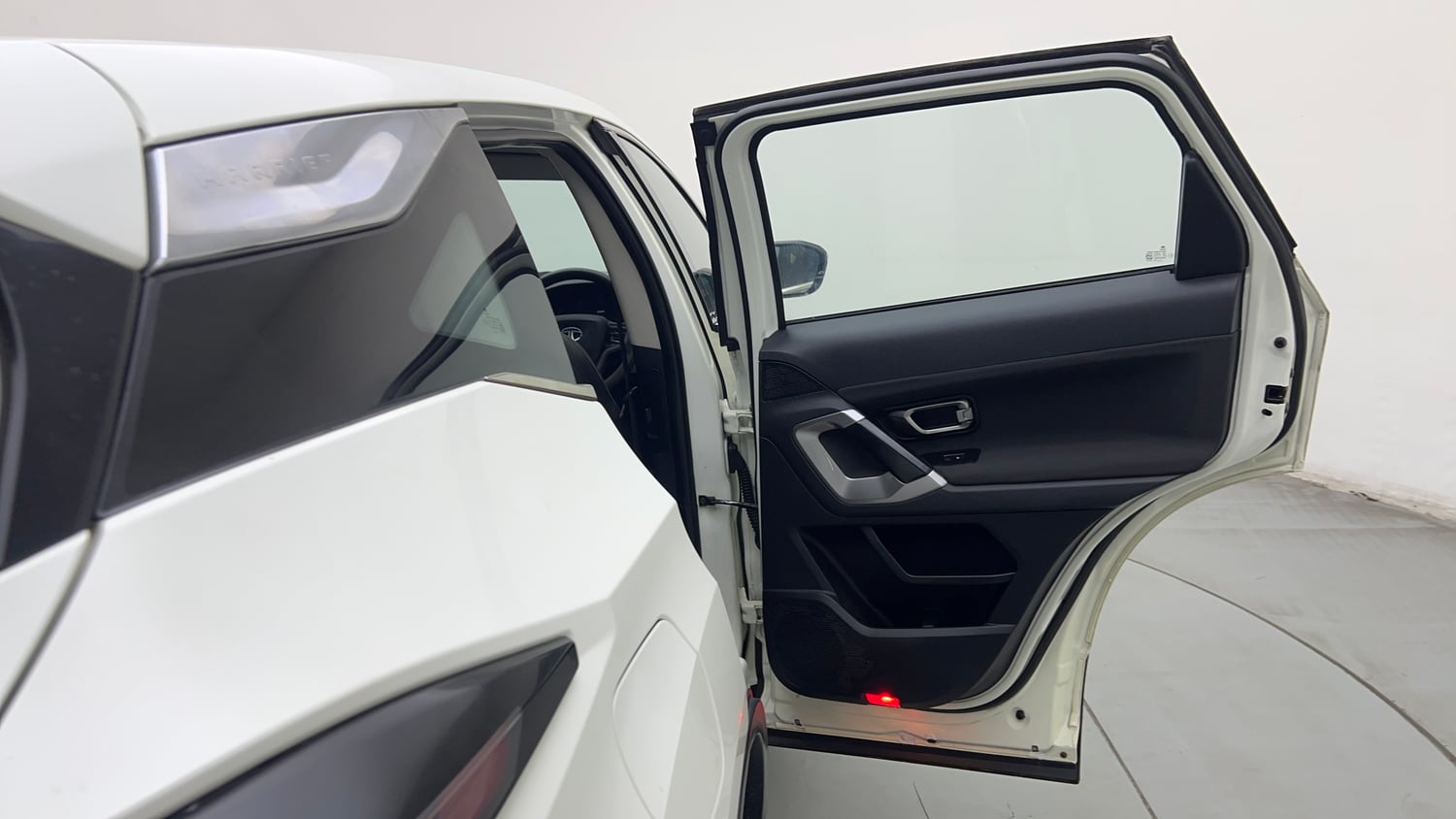 Used 2023 Tata Harrier XT Plus Diesel Manual interior RIGHT REAR DOOR OPEN VIEW