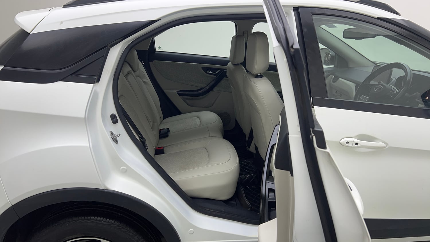 Used 2023 Tata Nexon XZA Plus (L) Petrol Automatic interior RIGHT SIDE REAR DOOR CABIN VIEW