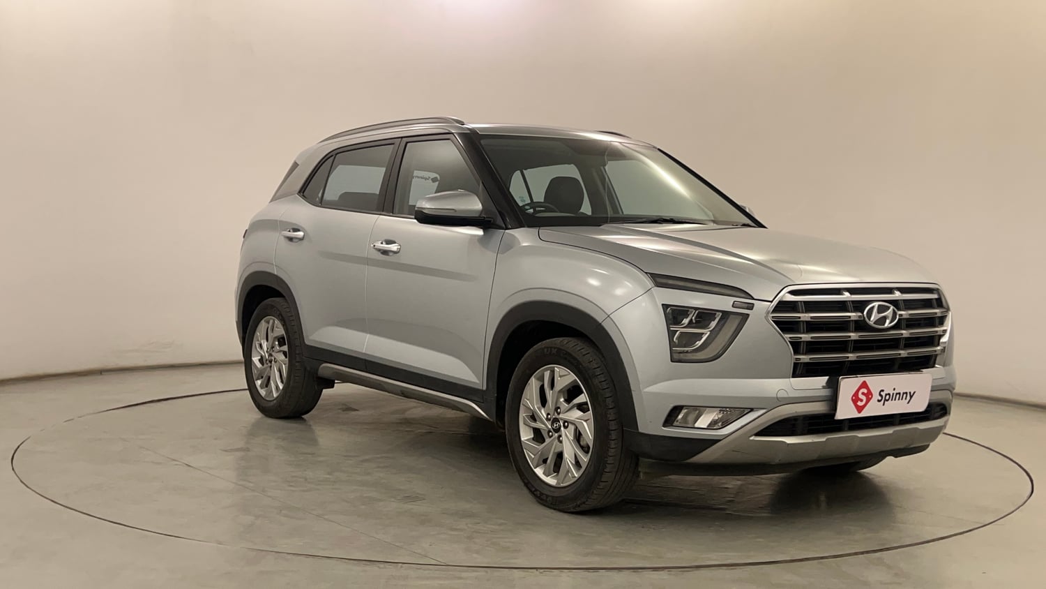 Used 2022 Hyundai Creta SX 1.5 Petrol Petrol Manual exterior RIGHT FRONT CORNER VIEW