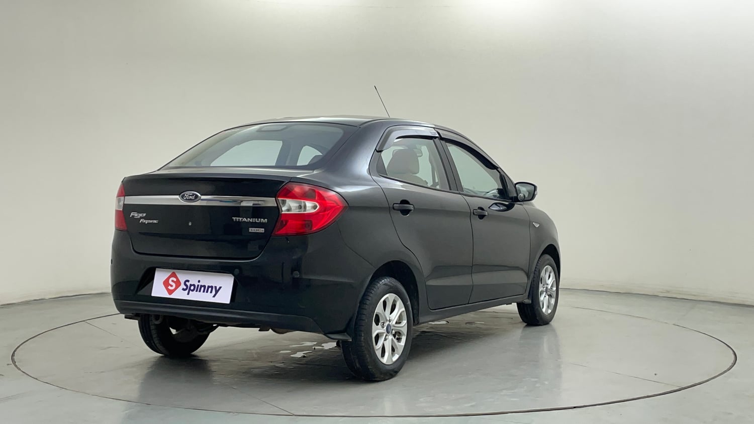 Used 2016 Ford Figo Aspire Titanium1.5 TDCi Diesel Manual exterior RIGHT REAR CORNER VIEW