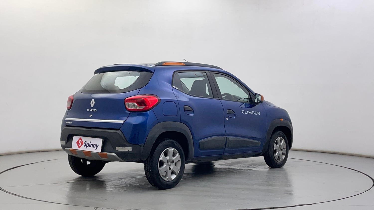 Used 2017 Renault Kwid CLIMBER 1.0 Petrol Manual exterior RIGHT REAR CORNER VIEW