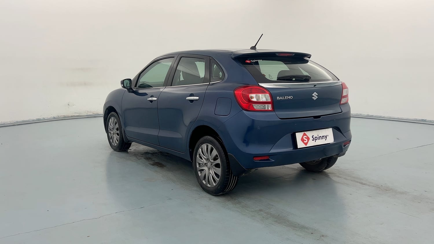 Used 2018 Maruti Suzuki Baleno Alpha 1.2 Petrol Manual exterior LEFT REAR CORNER VIEW
