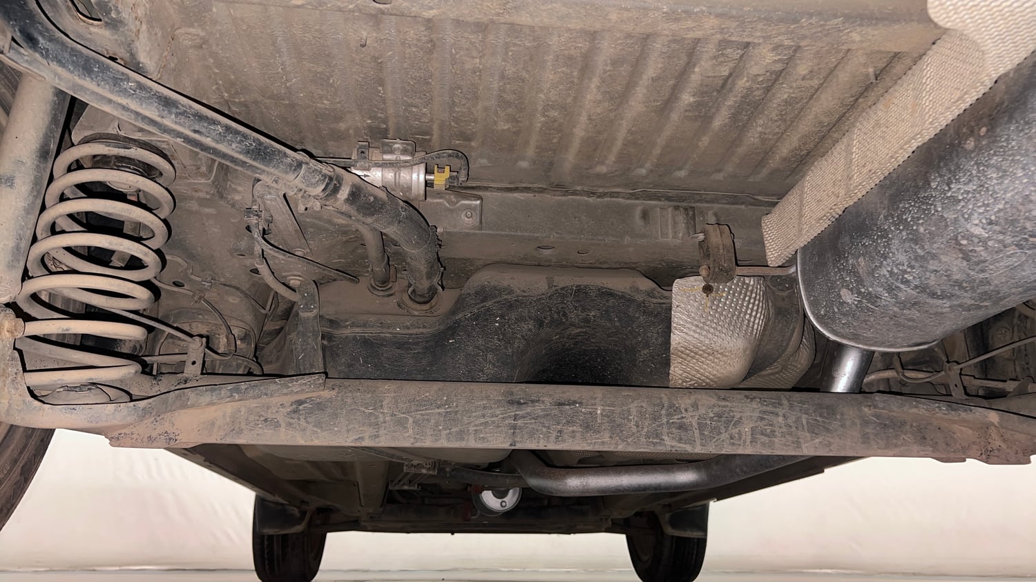 Used 2015 Ford EcoSport Titanium 1.5 Ti-VCT AT Petrol Automatic extra REAR UNDERBODY VIEW (TAKEN FROM REAR)