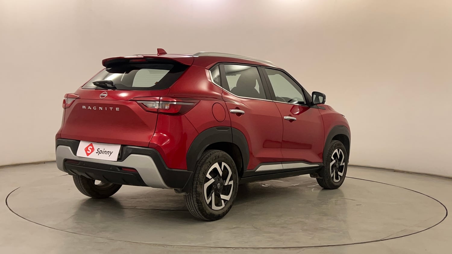 Used 2023 Nissan Magnite XV Premium Petrol Manual exterior RIGHT REAR CORNER VIEW