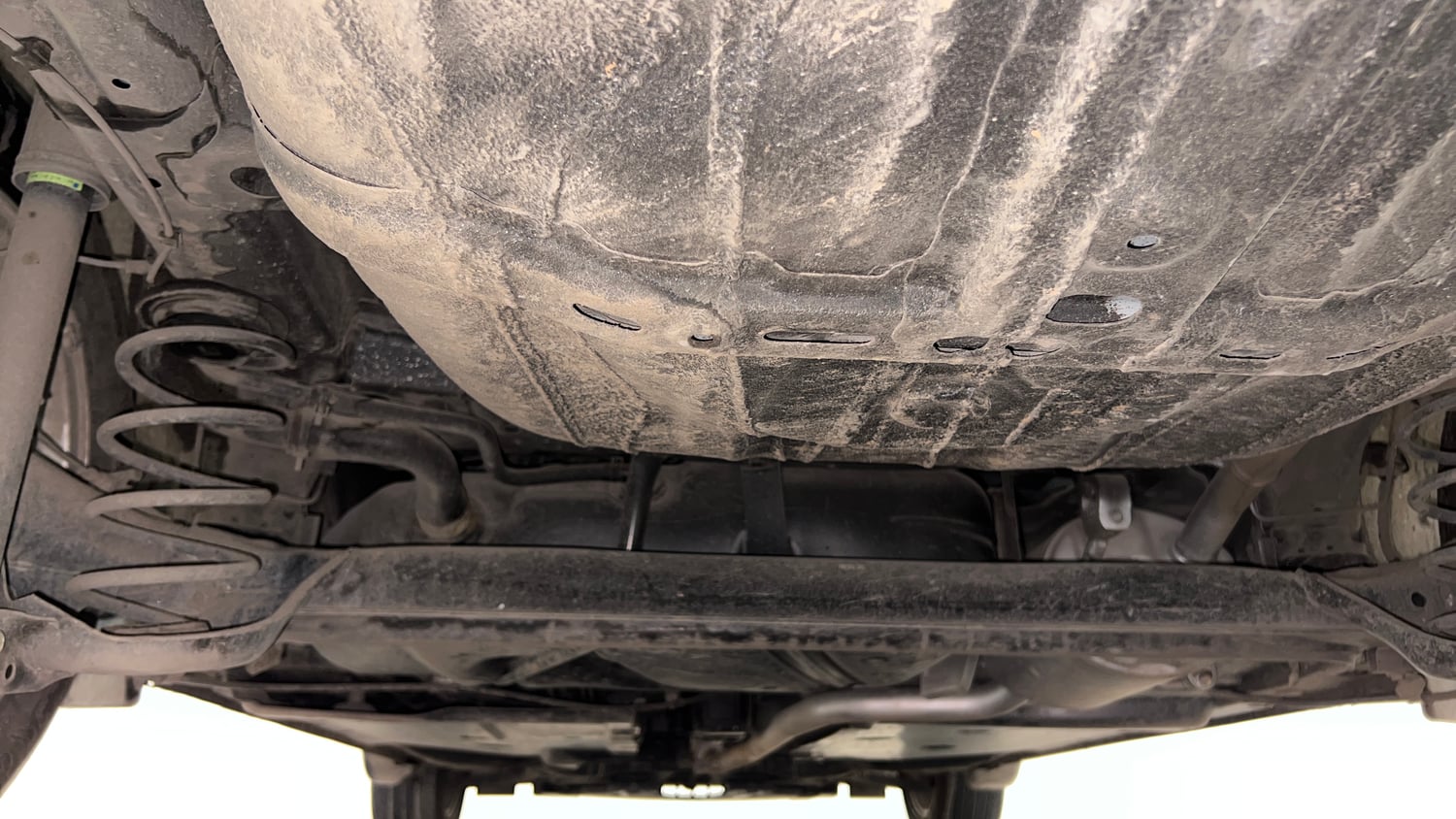 Used 2025 Honda Amaze VX 1.2 Petrol CVT Petrol Automatic extra REAR UNDERBODY VIEW (TAKEN FROM REAR)