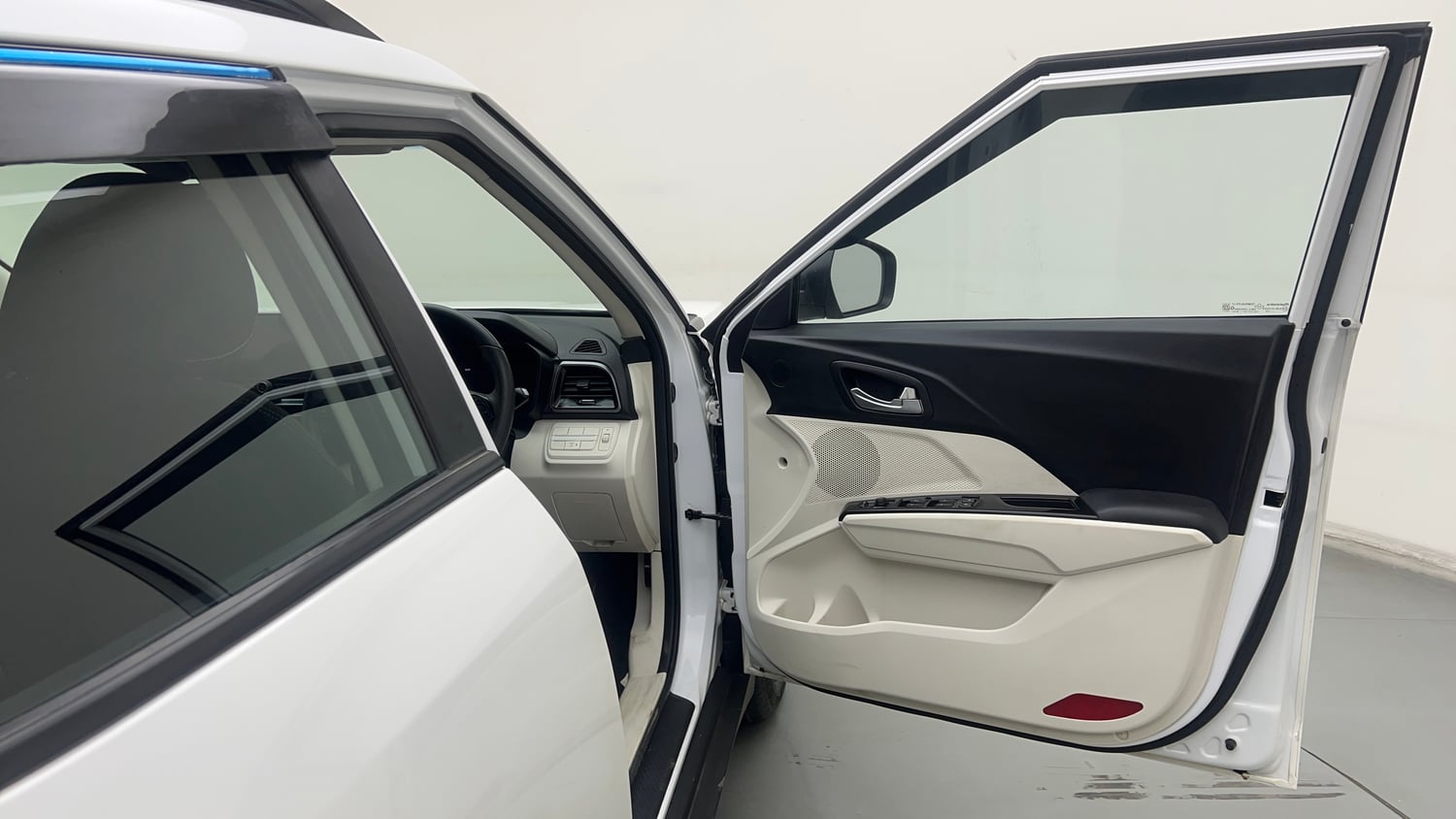 Used 2024 Mahindra XUV 3XO AX5 1.5 Diesel Diesel Manual interior RIGHT FRONT DOOR OPEN VIEW
