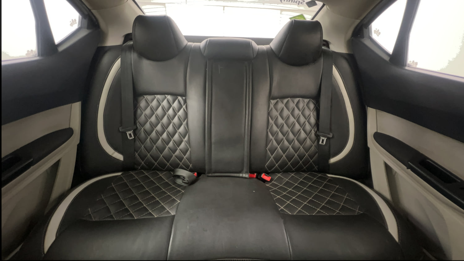 Used 2022 Tata Tigor XZ Plus CNG Cng Manual interior REAR SEAT CONDITION VIEW