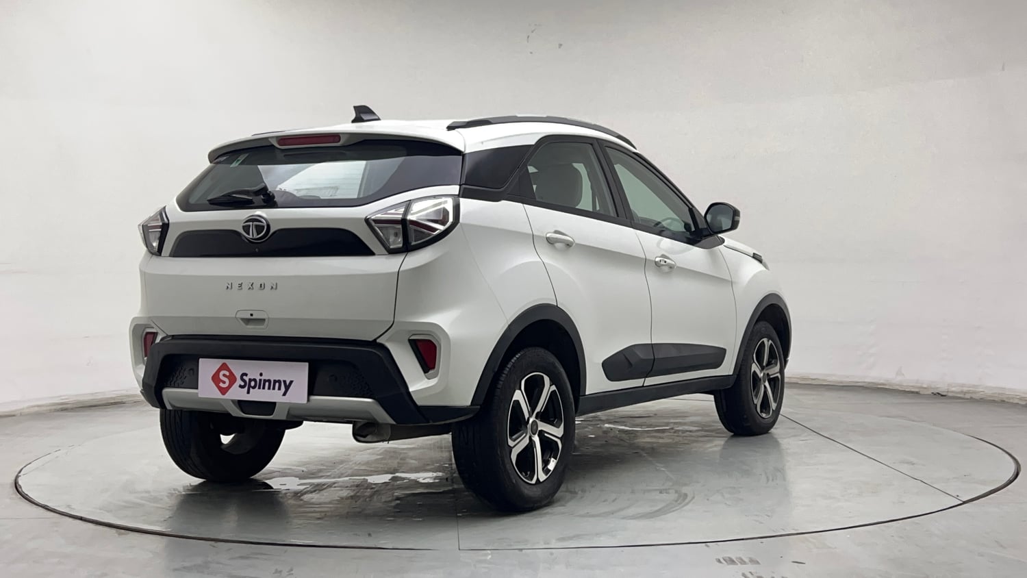 Used 2023 Tata Nexon XZA Plus (L) Petrol Automatic exterior RIGHT REAR CORNER VIEW