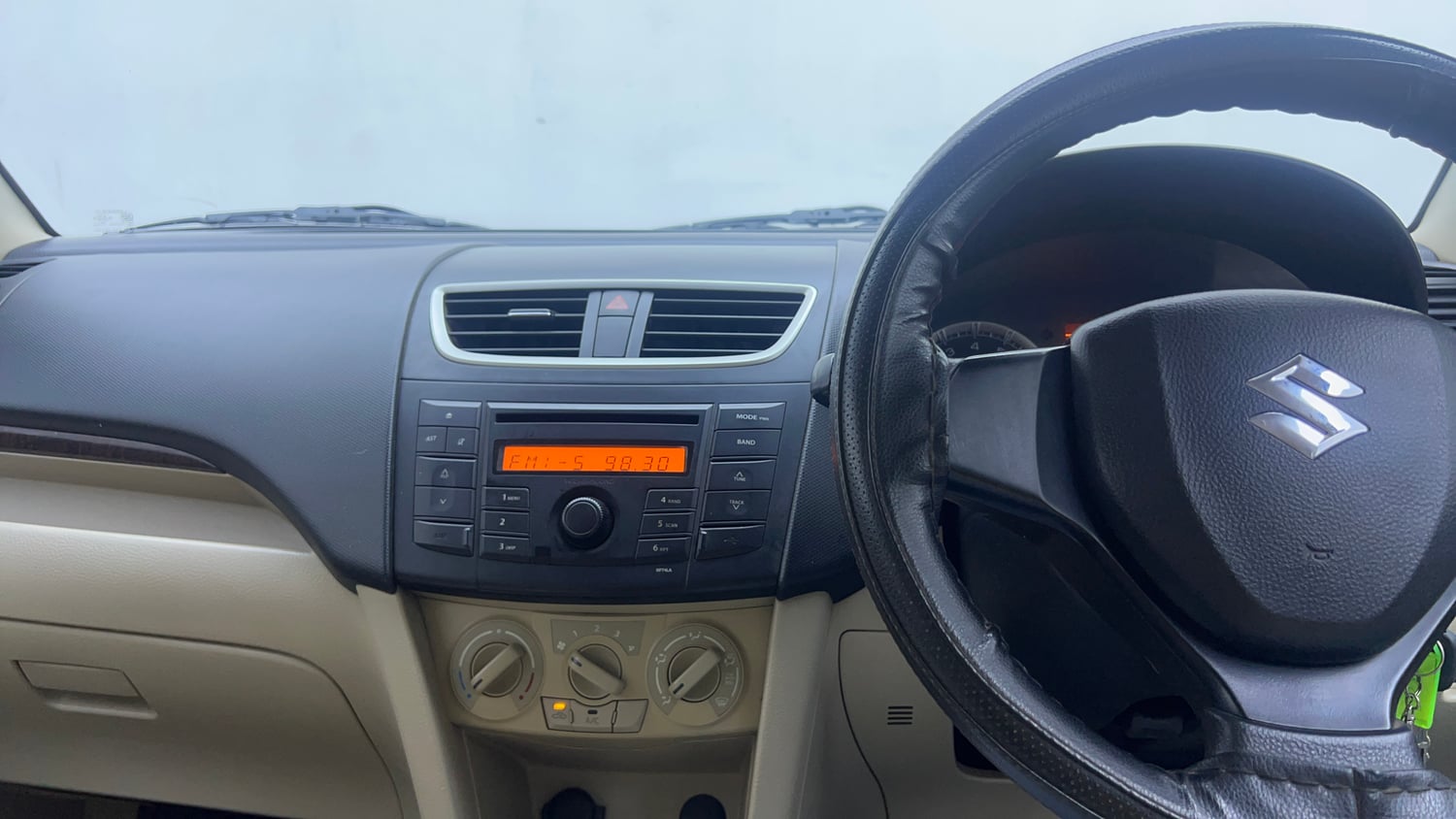 Used 2012 Maruti Suzuki Swift Dzire Automatic Petrol Automatic interior MUSIC SYSTEM & AC CONTROL VIEW