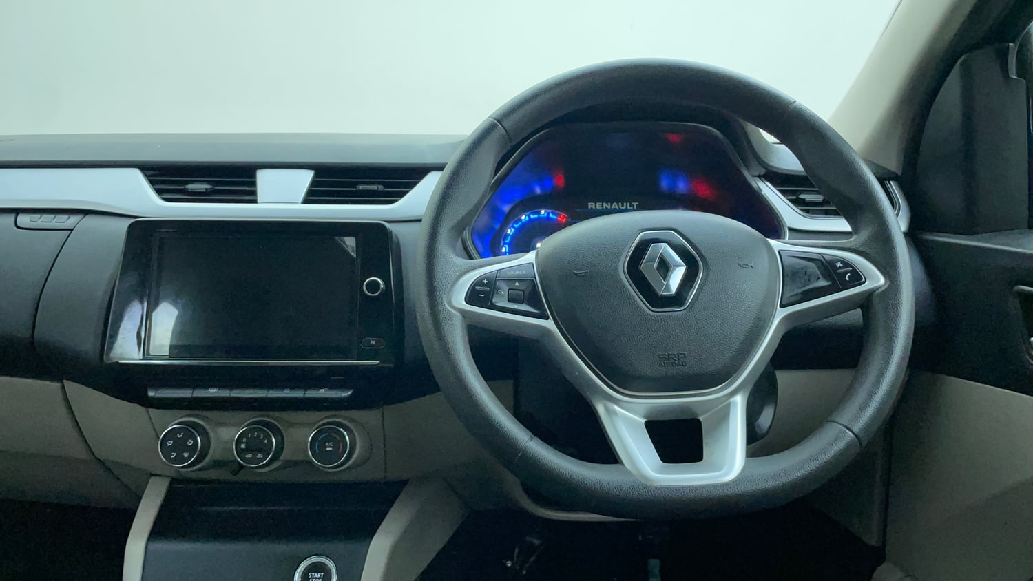 Used 2023 Renault Triber RXZ EASY-R AMT Petrol Automatic interior STEERING VIEW