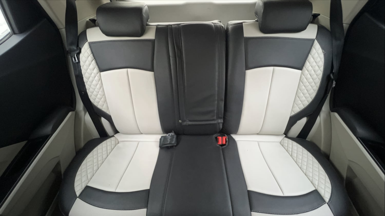 Used 2022 Mahindra XUV 300 W8 1.2 Petrol Petrol Manual interior REAR SEAT CONDITION VIEW