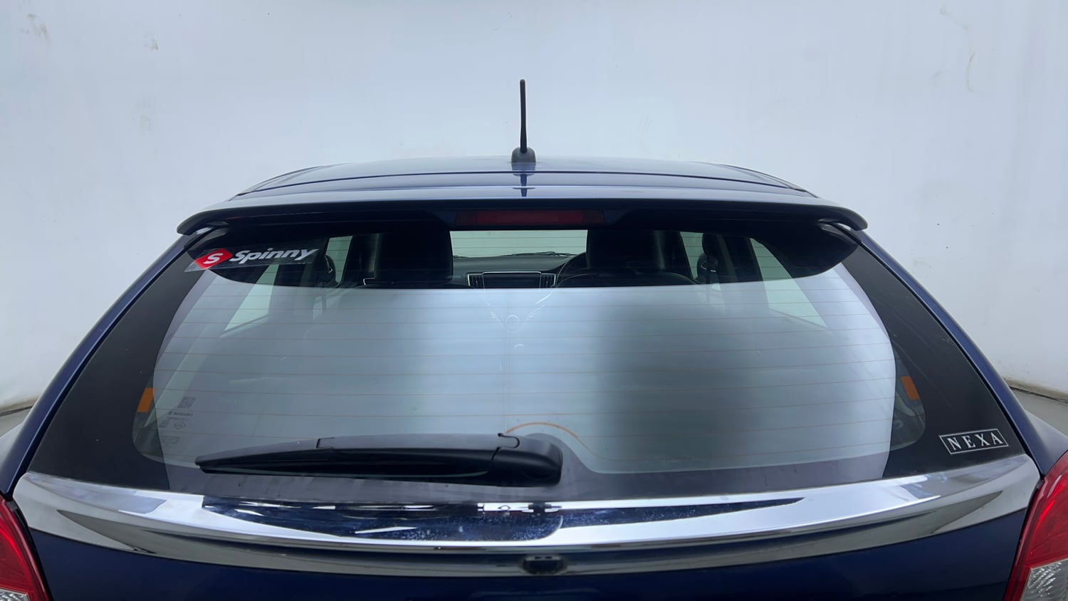 Used 2018 Maruti Suzuki Baleno Alpha 1.2 Petrol Manual exterior BACK WINDSHIELD VIEW