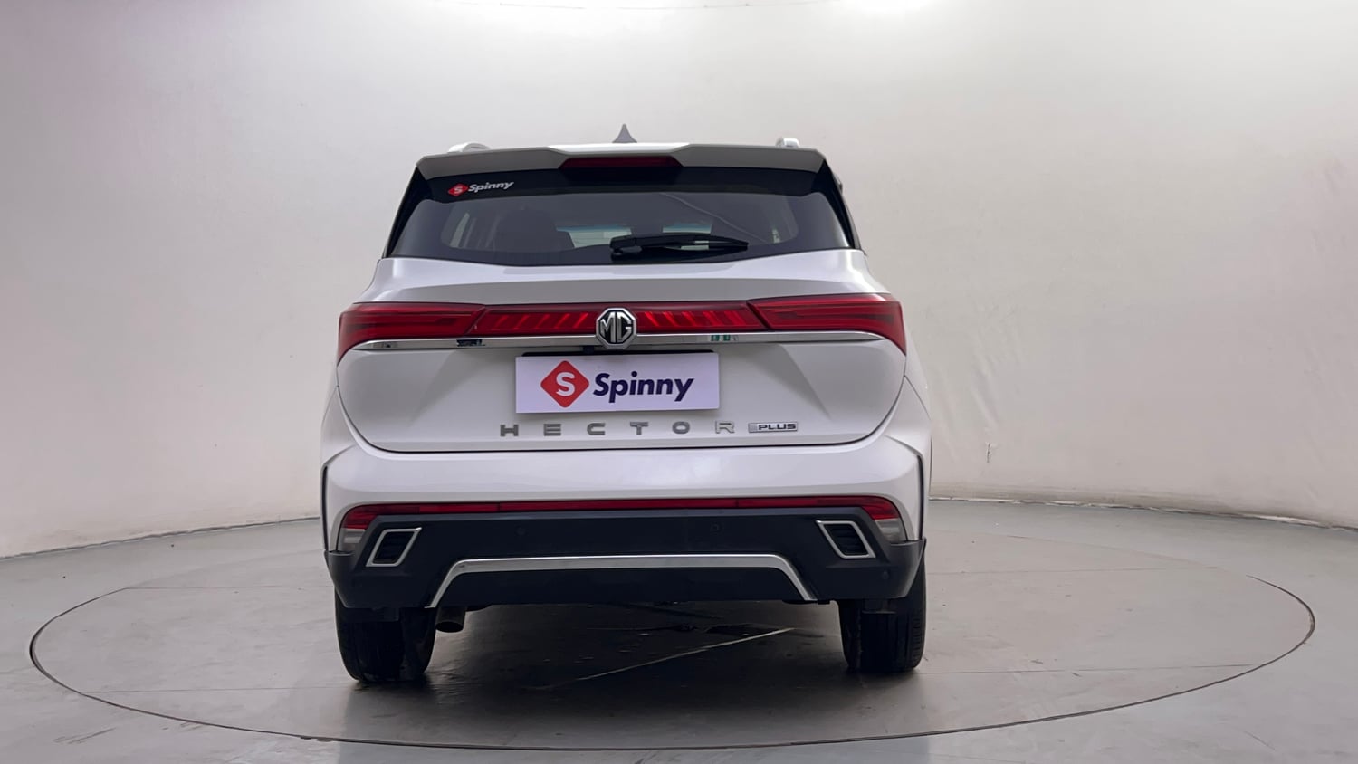 Used 2023 MG Motors Hector Plus Sharp Pro 2.0 Turbo Diesel 6 STR Diesel Manual exterior BACK VIEW
