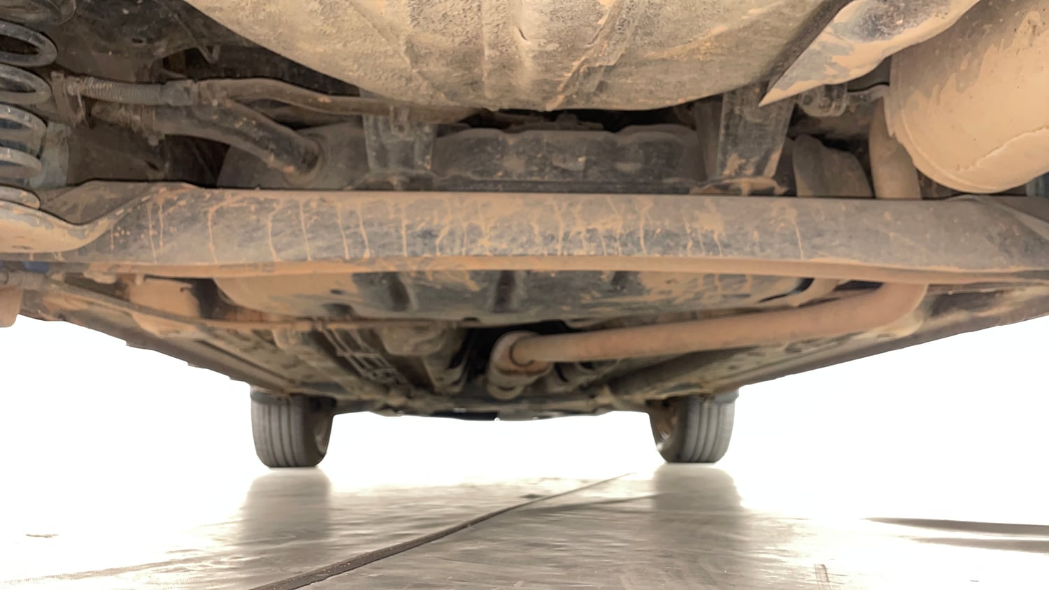 Used 2021 Hyundai Venue SX 1.0 Turbo Petrol Manual extra REAR UNDERBODY VIEW (TAKEN FROM REAR)