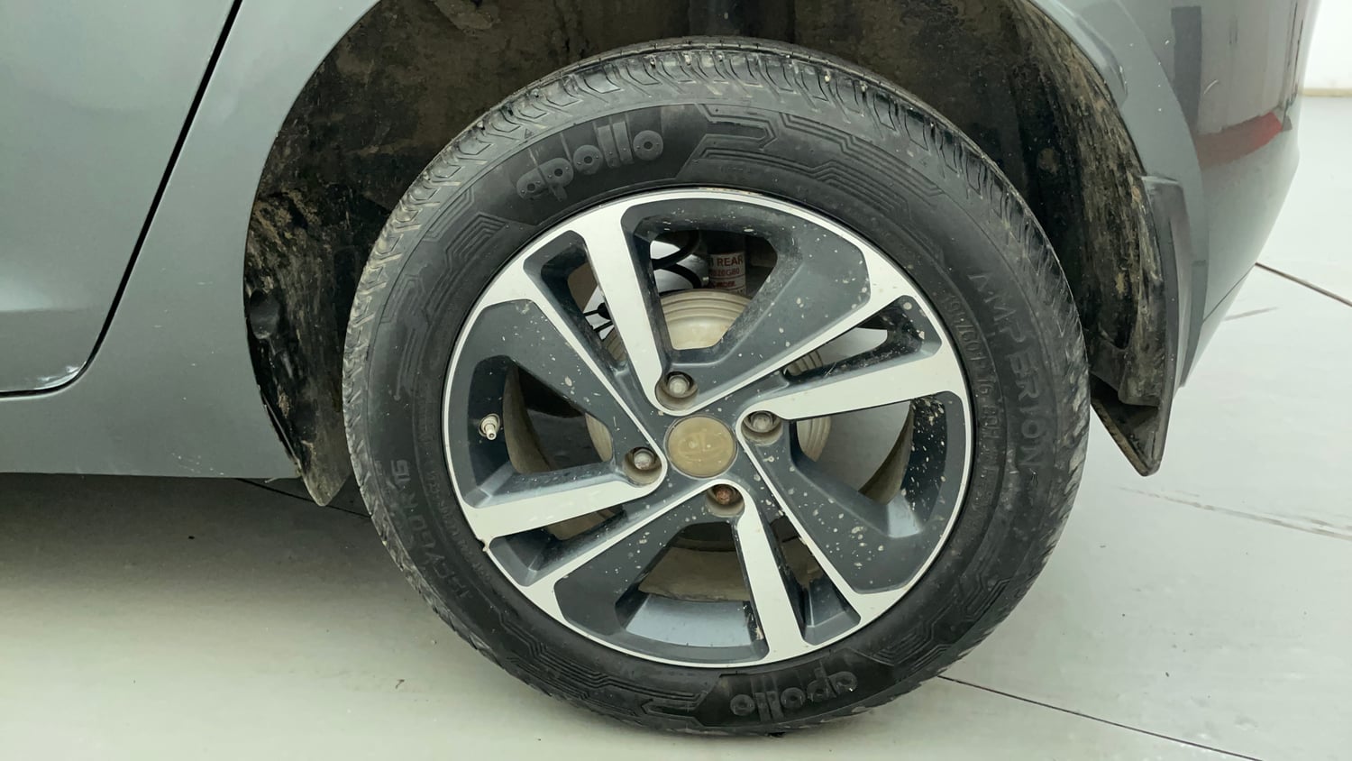 Used 2021 Tata Altroz XZ Diesel Diesel Manual tyres LEFT REAR TYRE RIM VIEW