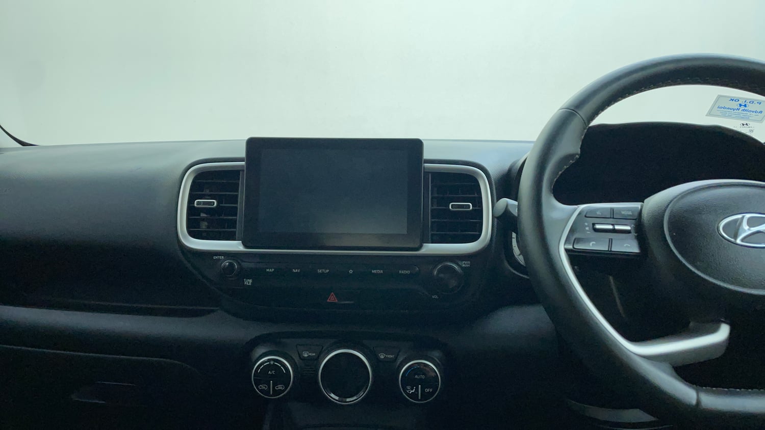 Used 2020 Hyundai Venue SX (O) 1.0 Turbo iMT Petrol Manual interior MUSIC SYSTEM & AC CONTROL VIEW