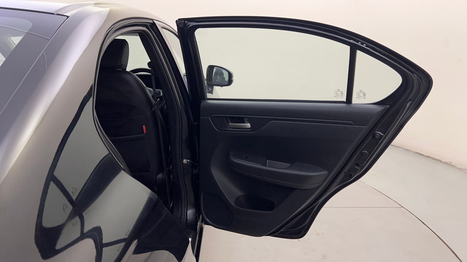 Used 2025 Honda Amaze VX 1.2 Petrol CVT Petrol Automatic interior RIGHT REAR DOOR OPEN VIEW
